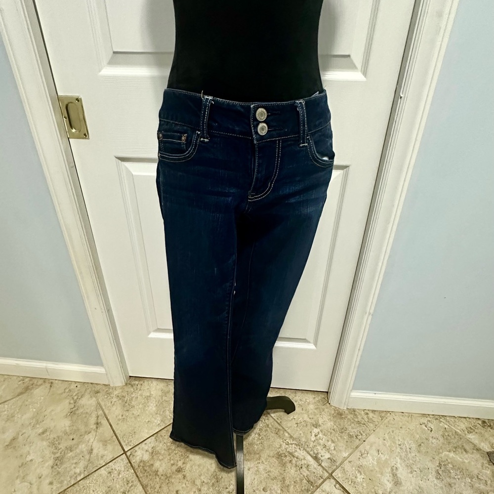 American Eagle super stretch jeans.